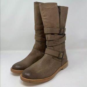 Chocolat Blu Women’s Strapped Rustic Boots (Floor Model)